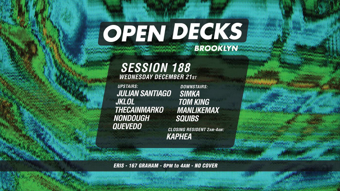 Open Decks Session 188 Cover