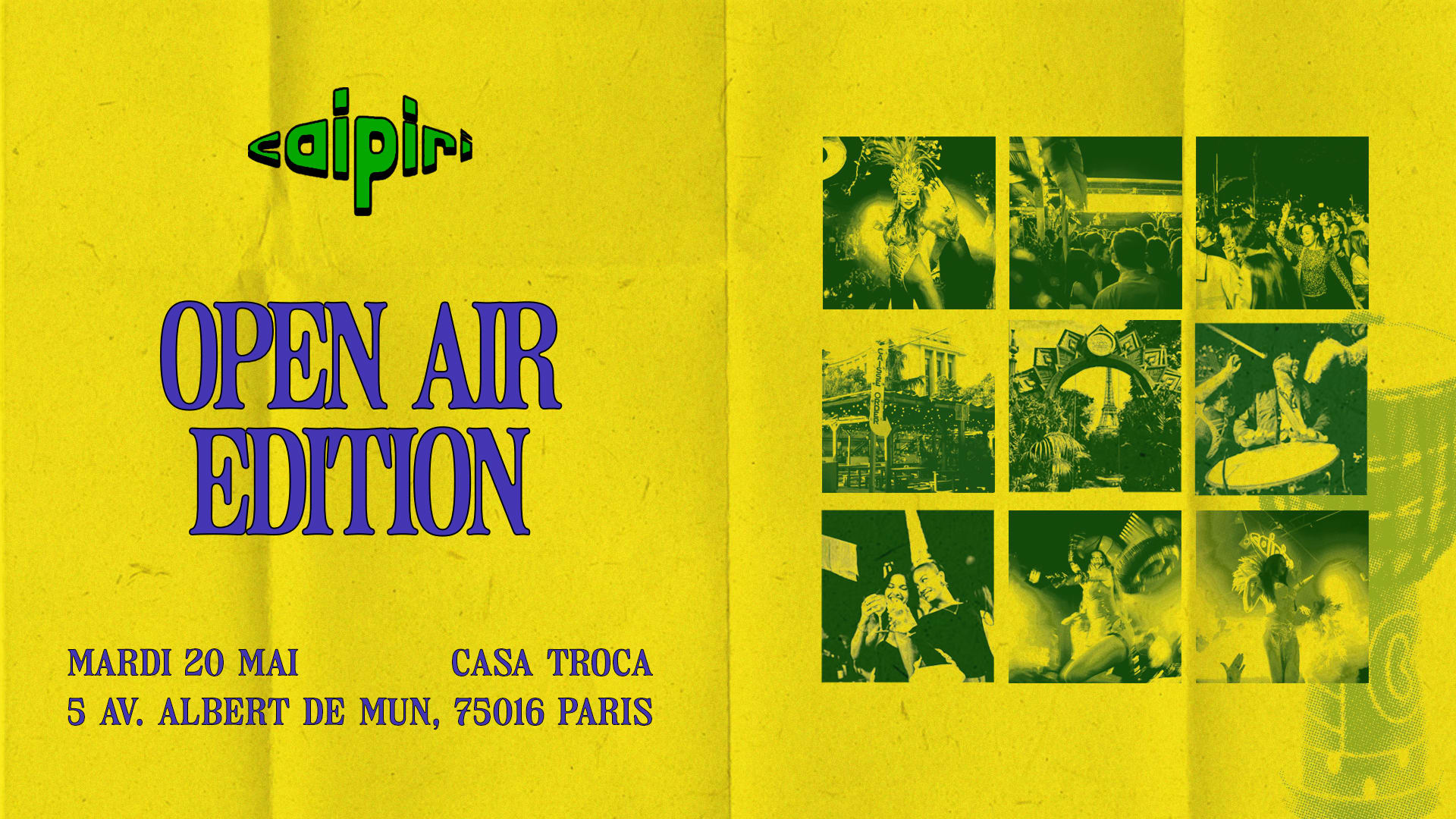 Caipiri Open Air - 20 Mai Cover