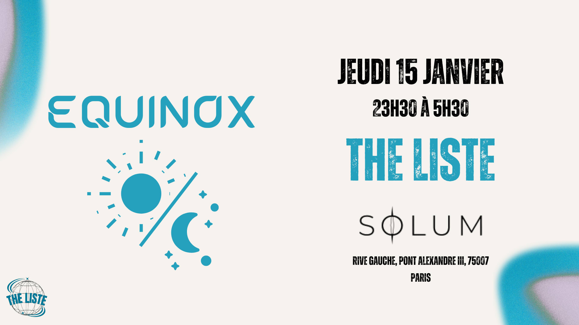 The Liste - Equinox Cover
