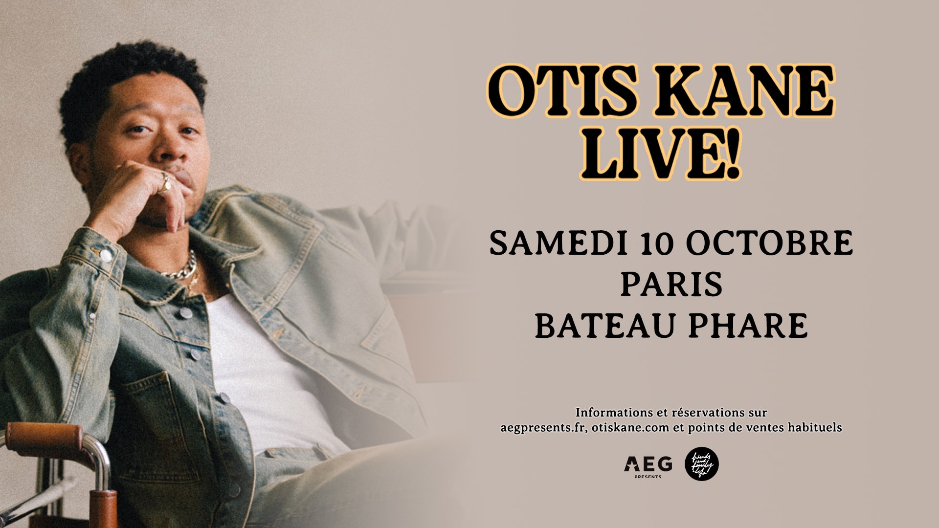 Otis Kane Live Cover