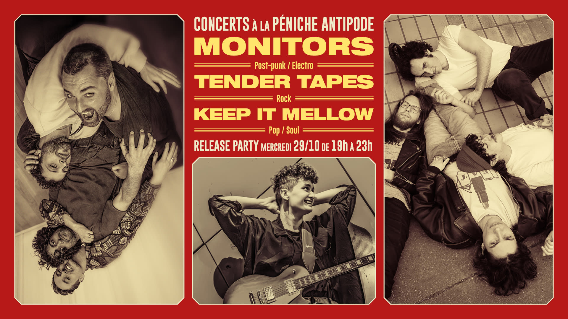 Monitors - Tender Tapes - Keep It Mellow Cover