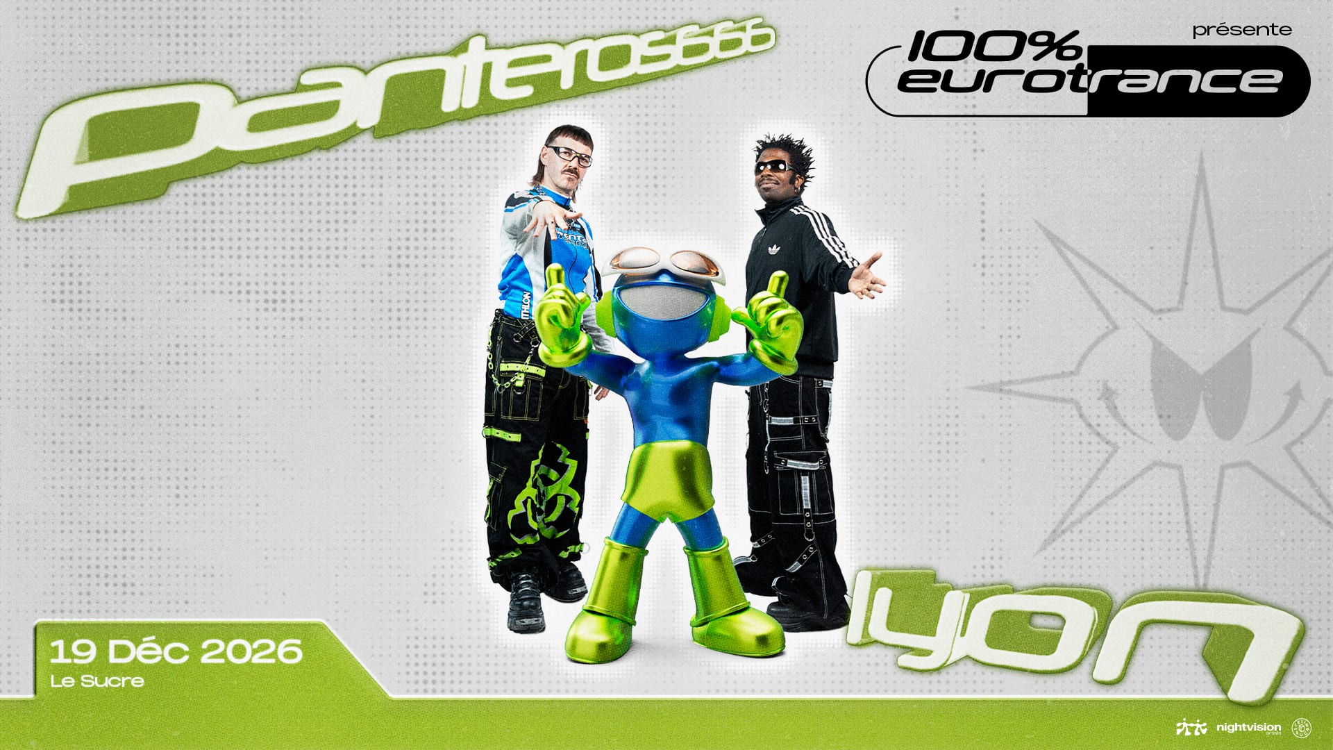 Panteros666 Présente 100% Eurotrance - Lyon Cover