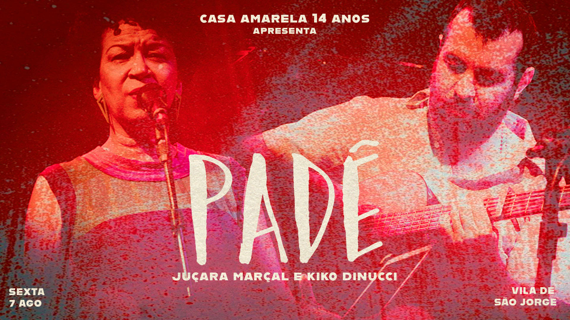 Casa Amarela Apresenta Padê - Juçara Marçal E Kiko Dinucci Cover