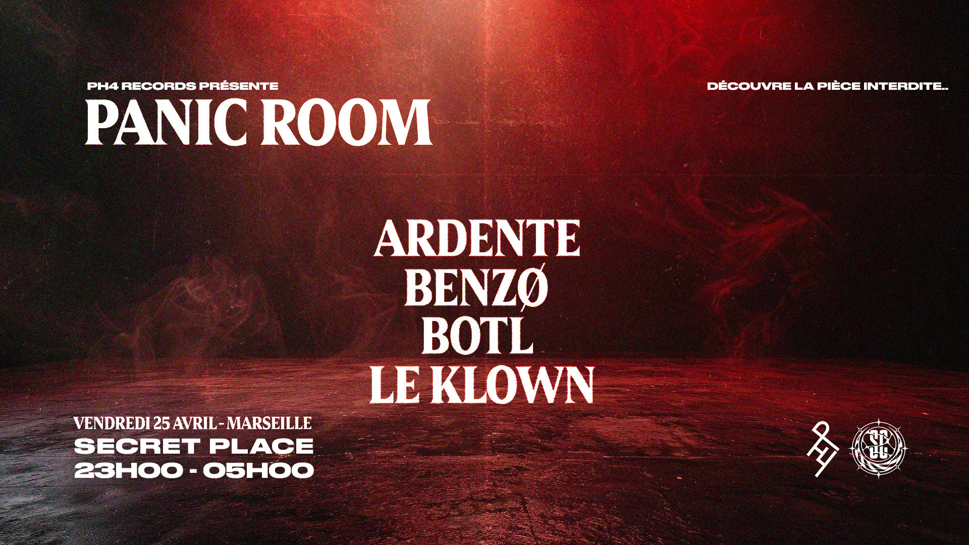 Ph4 Records Présente :The Panic Room Cover