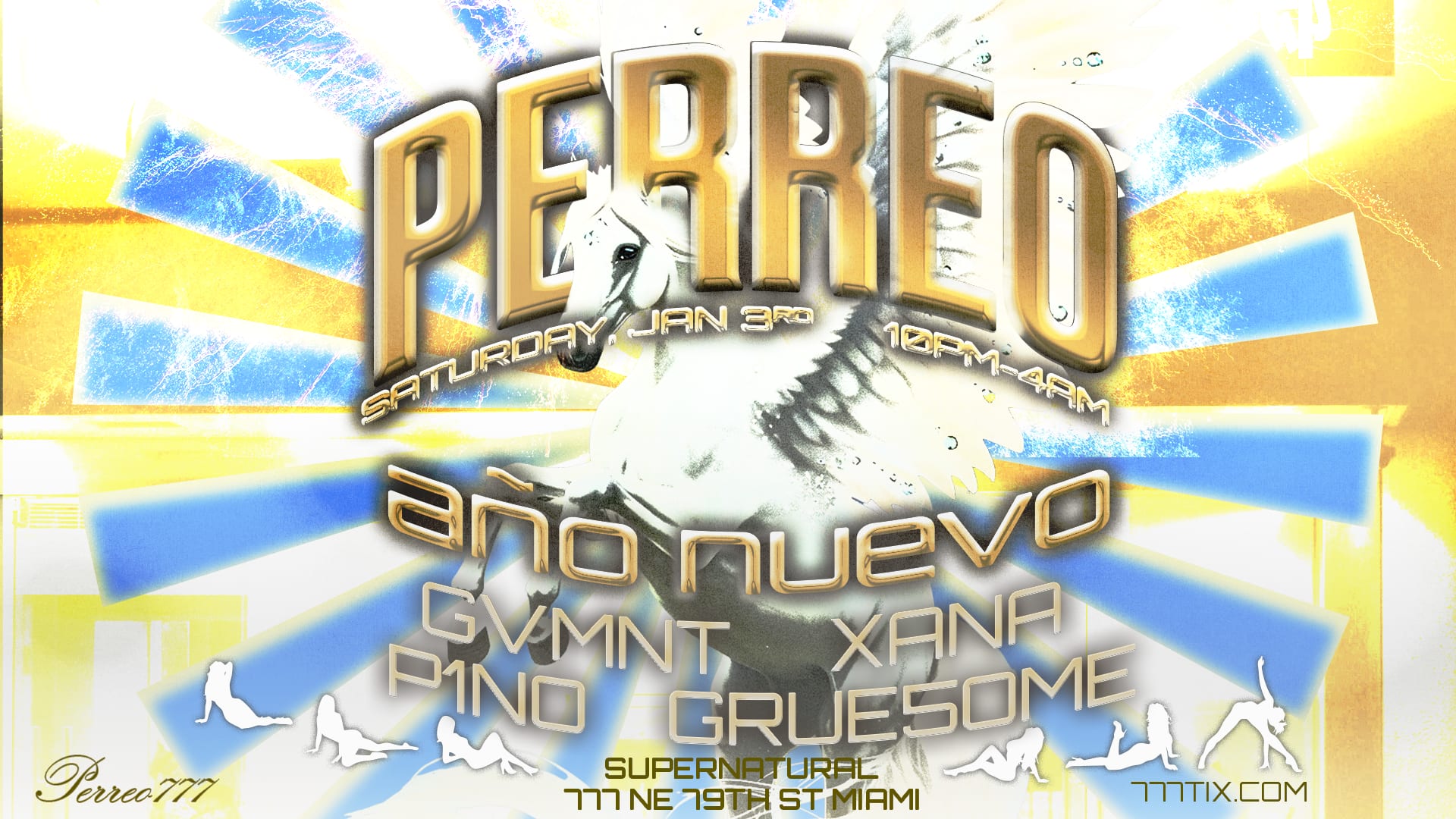 Perreo 777: Perreo Año Nuevo Cover