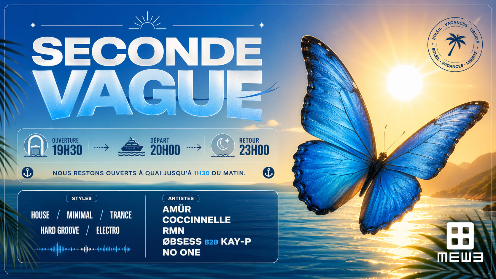 Seconde Vague - Mew3 Cover
