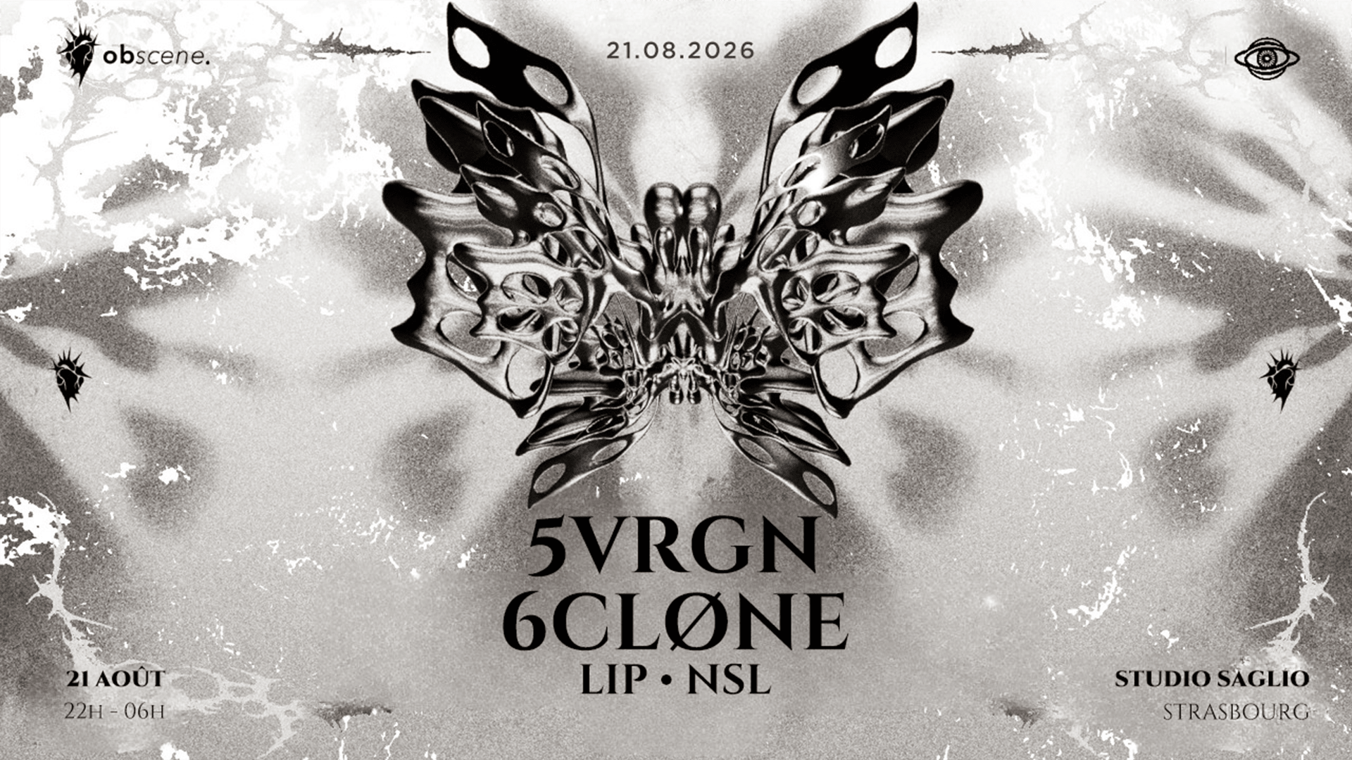 Obscene : 5vrgn - 6cløne - Lip - Nsl Cover