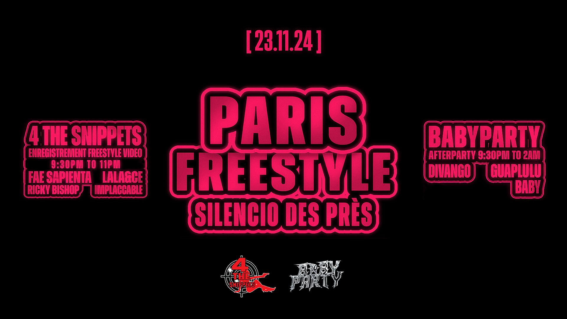 4thesnippets Take Over Paris W/ Lala &Ce, Fae Sapienta &More Cover