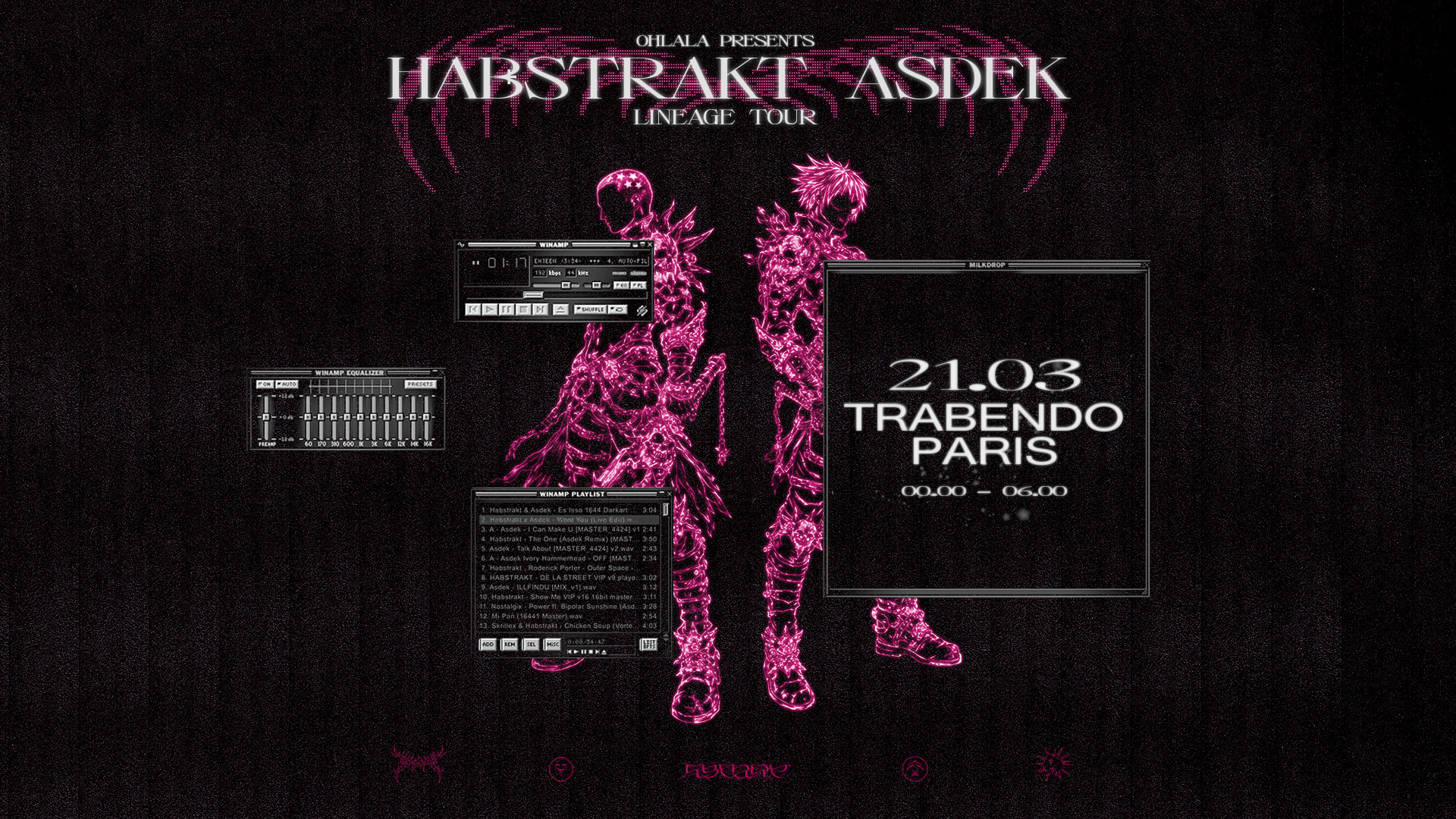 Ohlala Presents Habstrakt & Asdek + Guests Cover