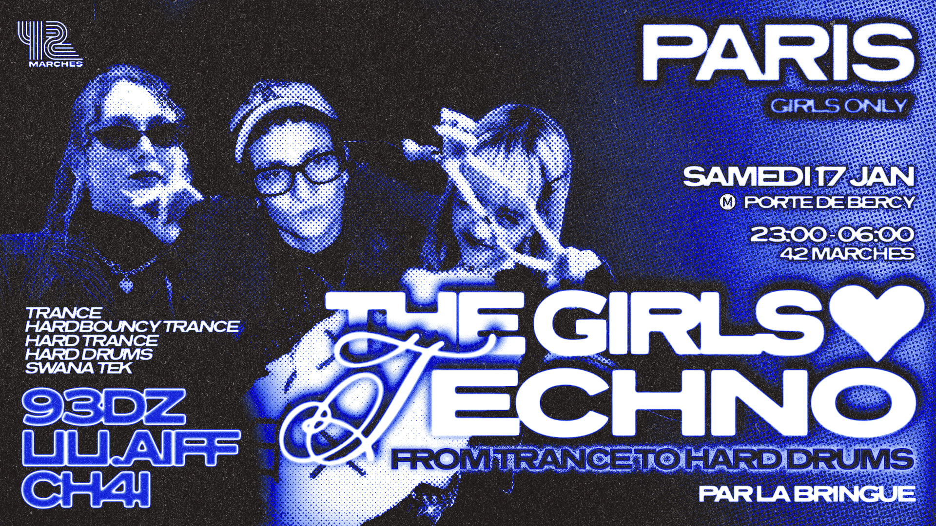 La Bringue - The Girls Love Techno Cover