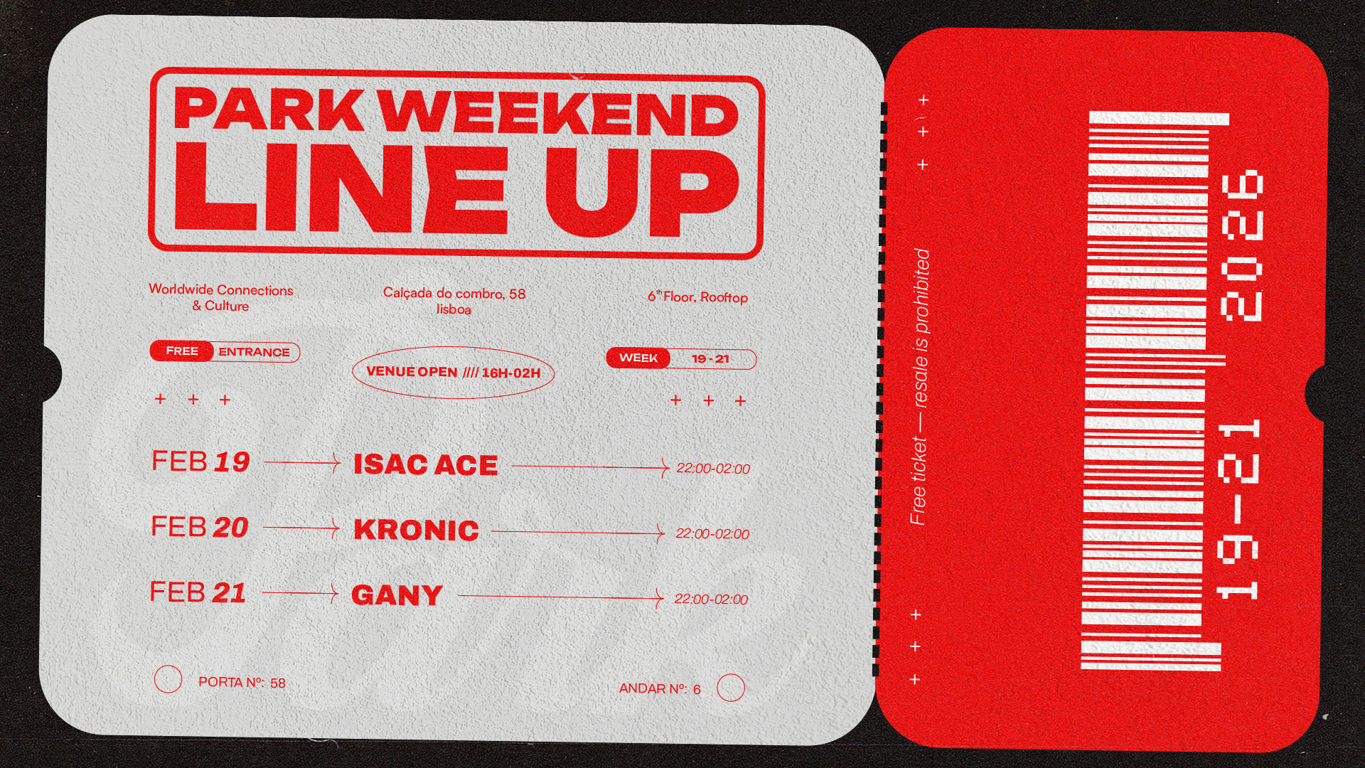 Park Weekend @Feb 19-21 Cover