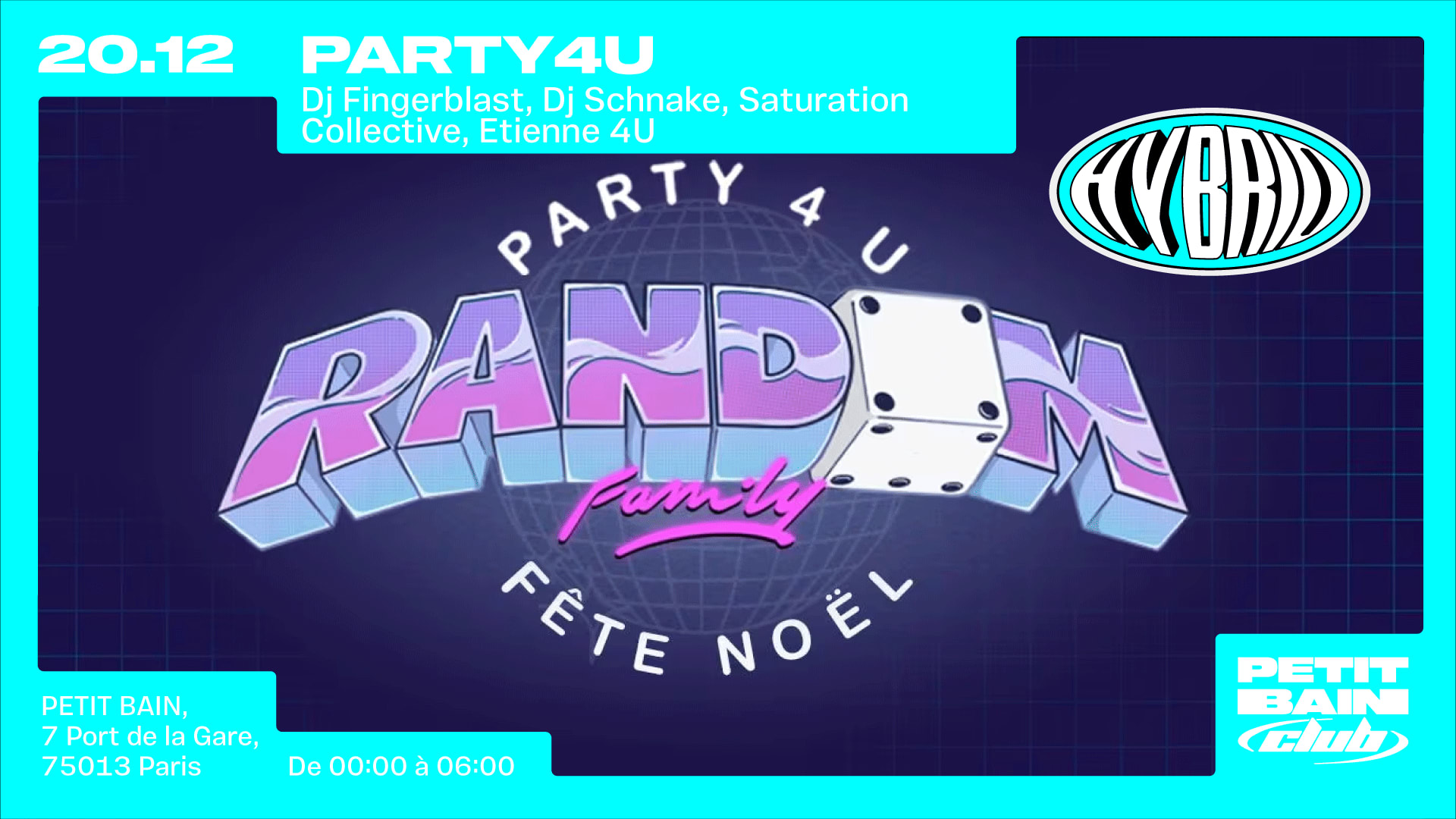 Party4u : La Random Family Fête Noël Cover