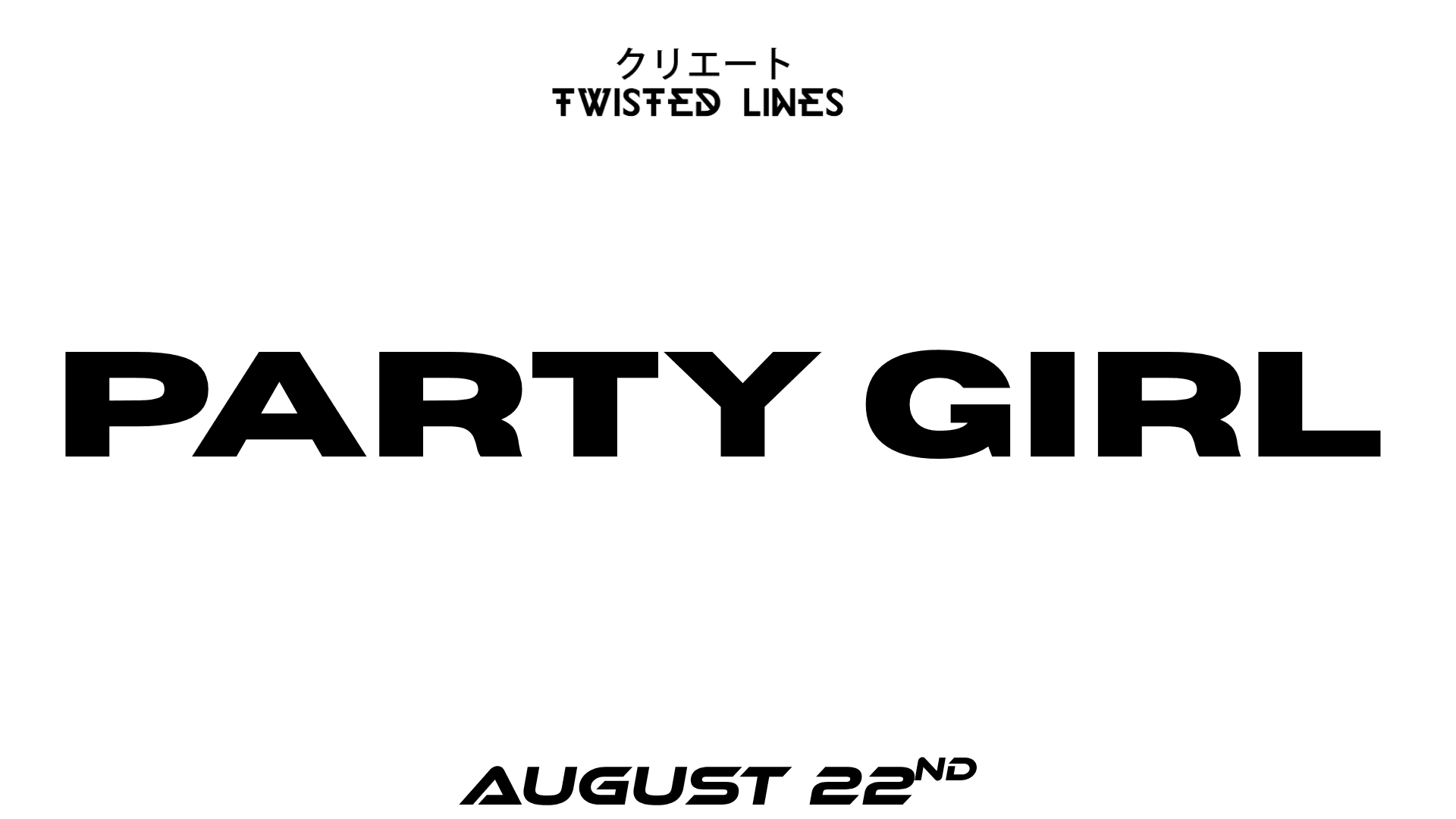 Twisted Presents Party Girl Cover