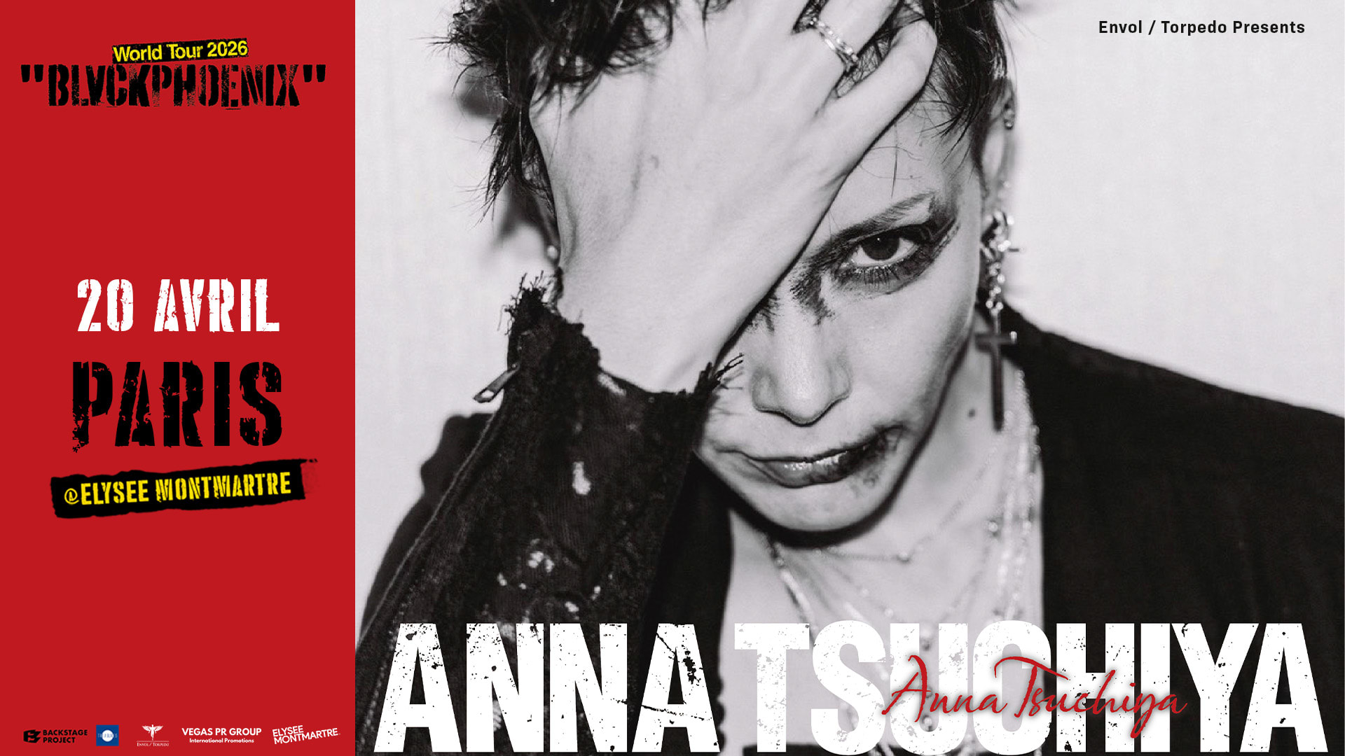 Anna Tsuchiya    "Blvkphoenix" Live In Paris Cover