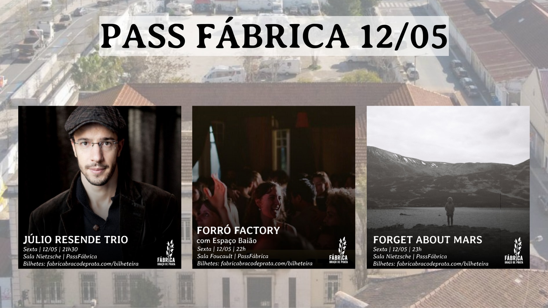 Júlio Resende | Forró Factory | Forget About Mars Cover