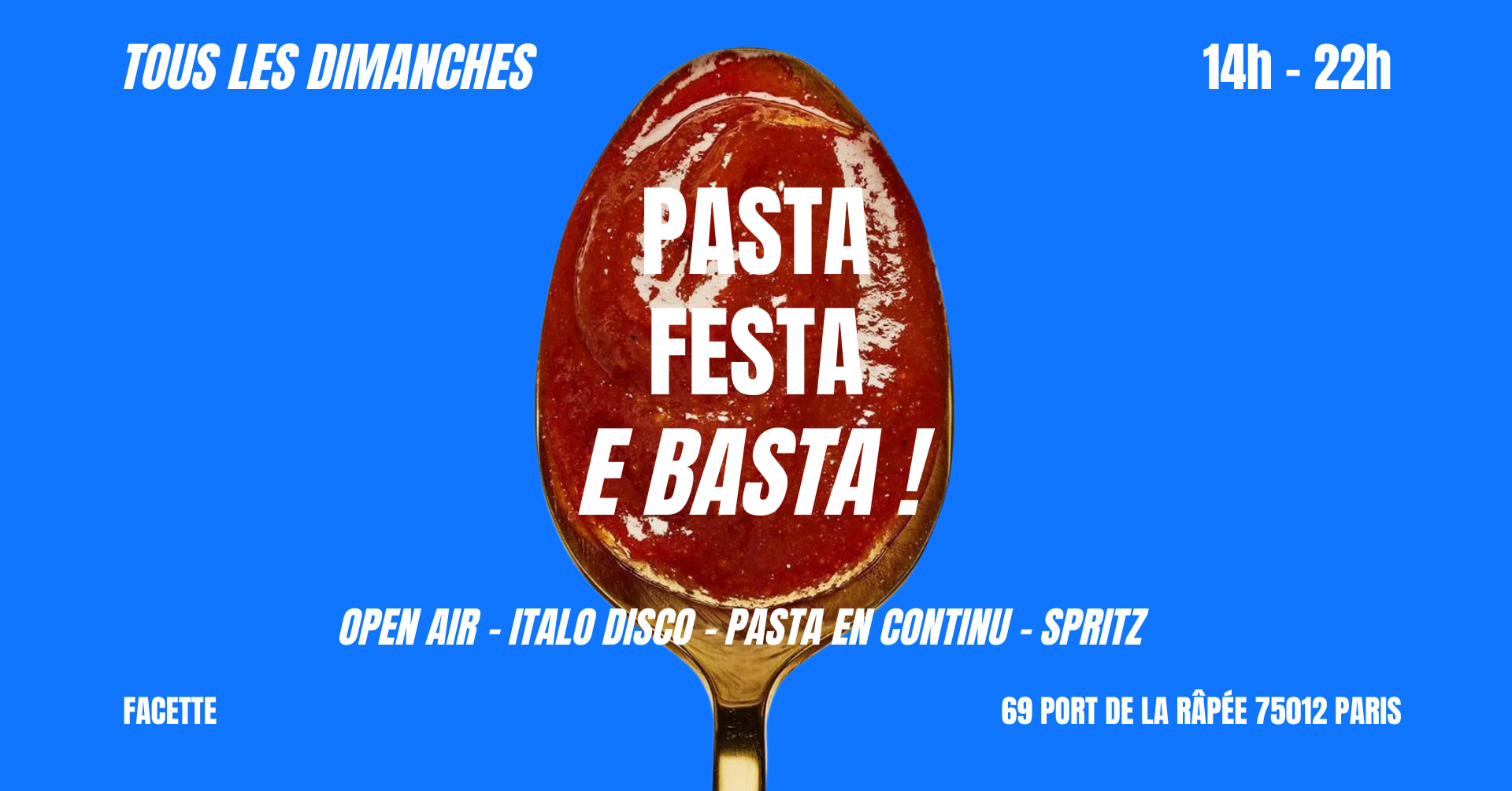 Pasta, Festa E Basta: Pasta, Open Air & Italodisco Cover