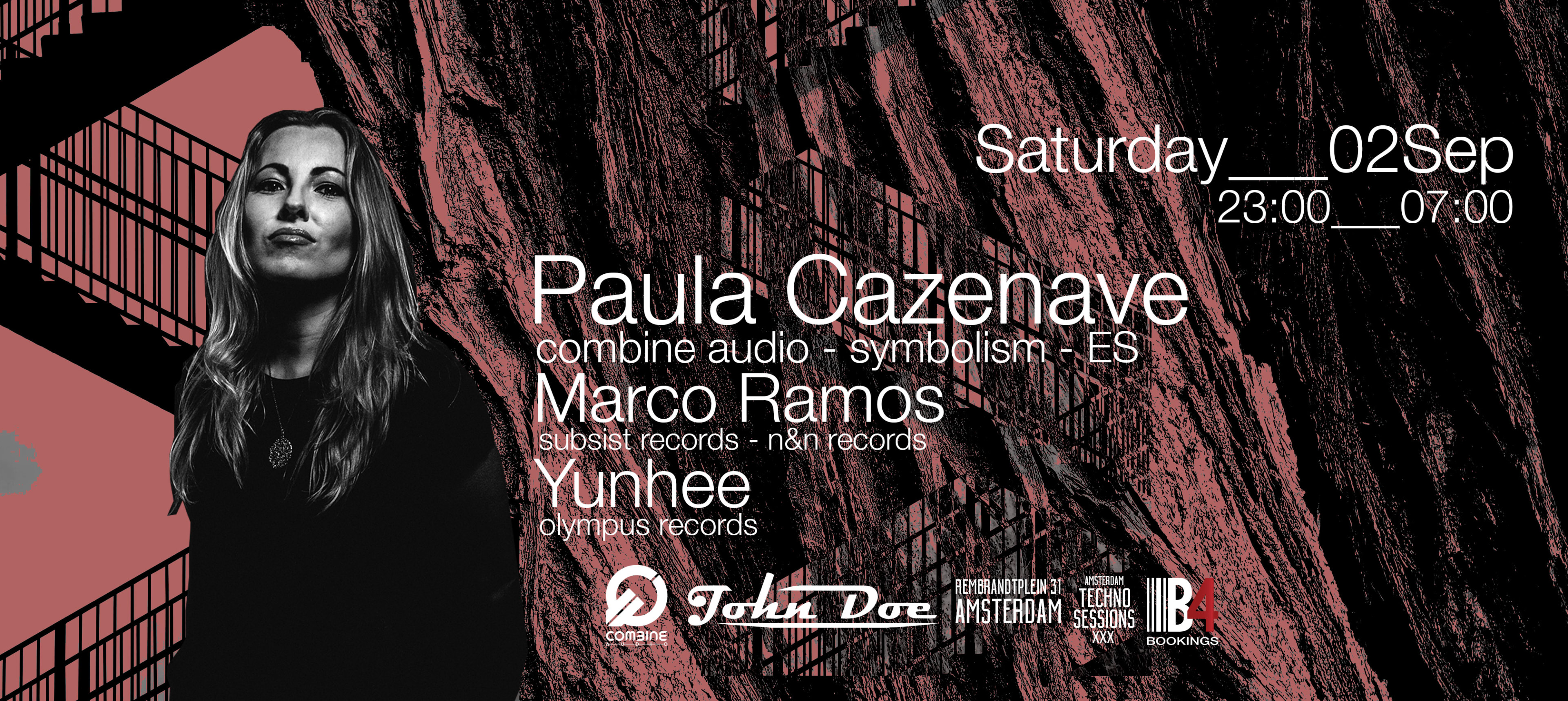 Amsterdam Techno Sessions With Paula Cazenave (Symbolism) Es Cover