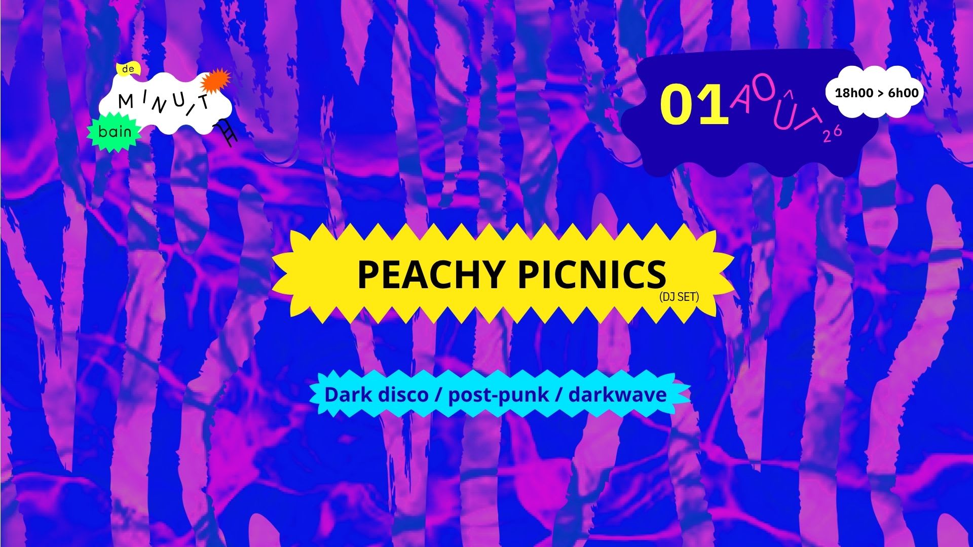 Bain De Minuit : Peachy Picnics Cover