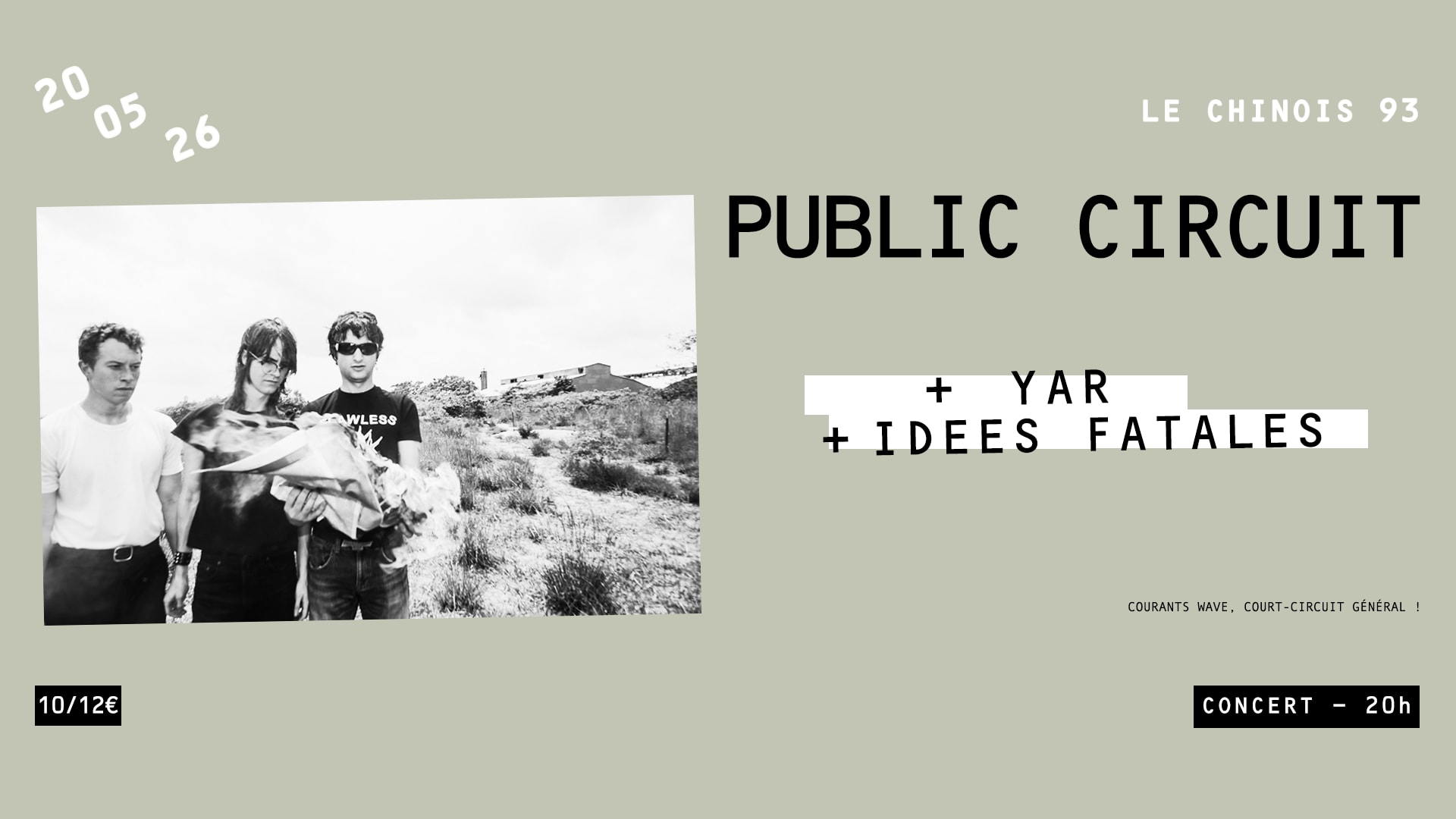 Public Circuit (Us) + Yar + Idees Fatales Cover