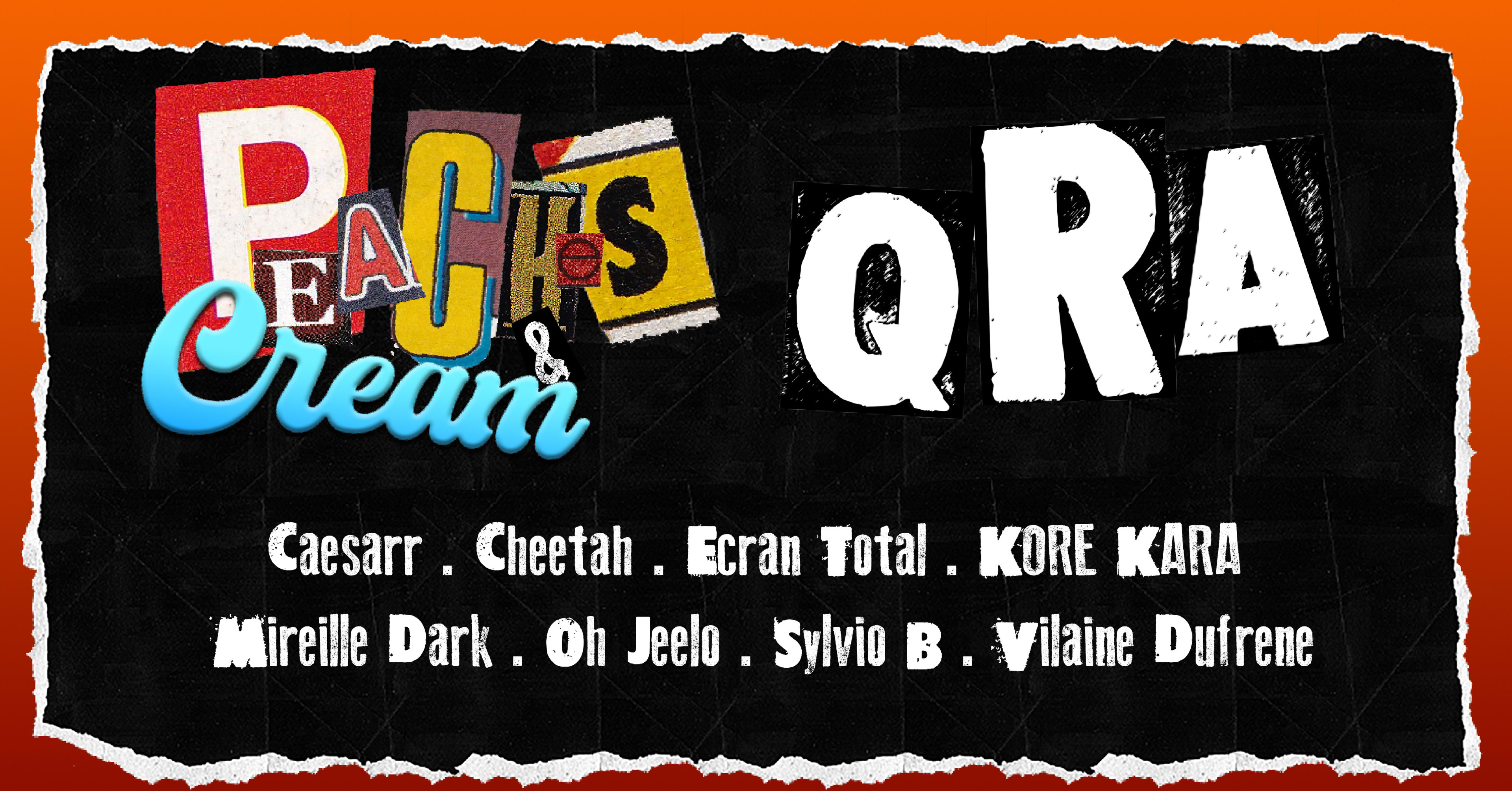Peaches & Cream X Qra Cover