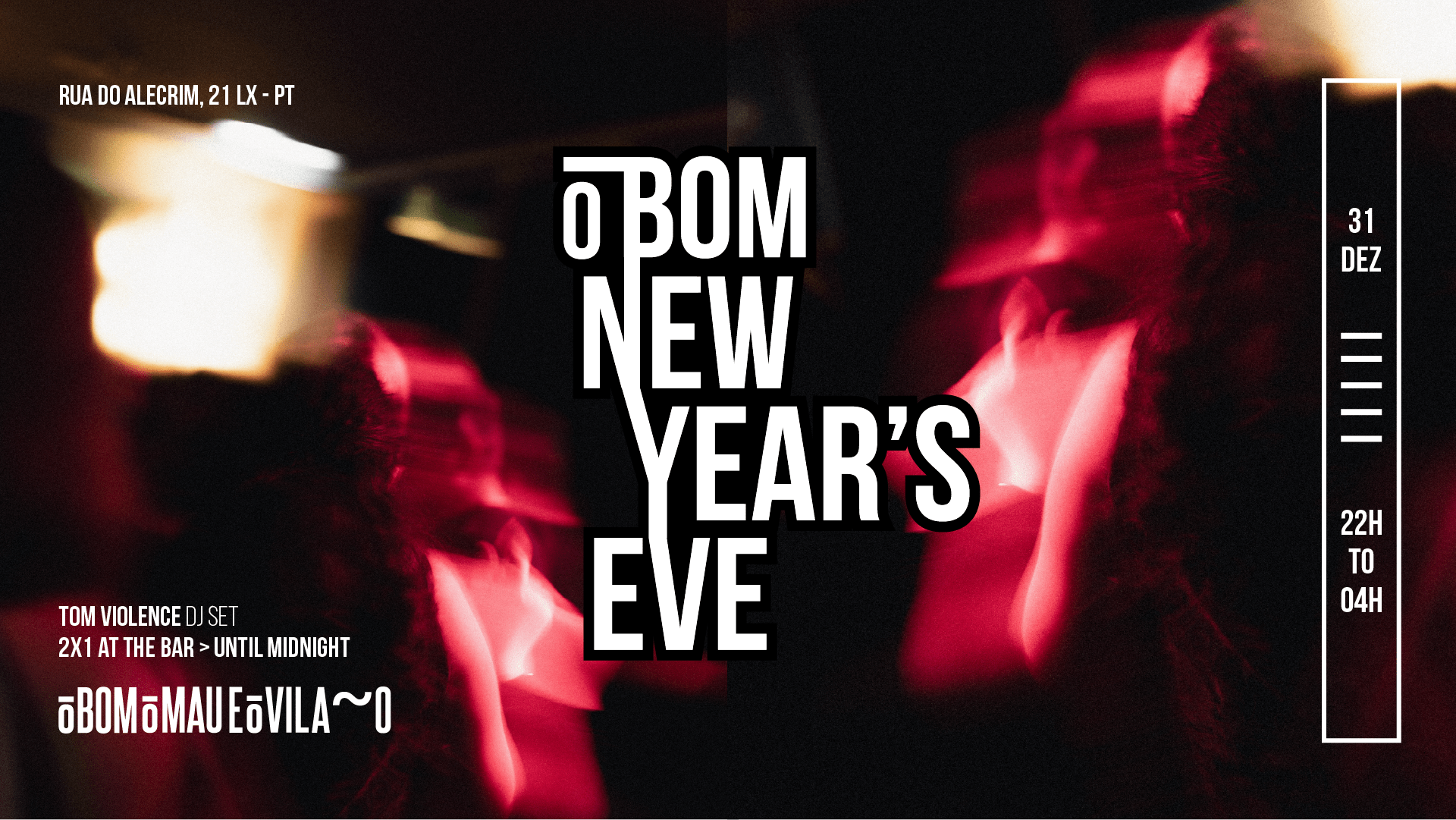 O Bom New Years Eve - 31 Dez Cover