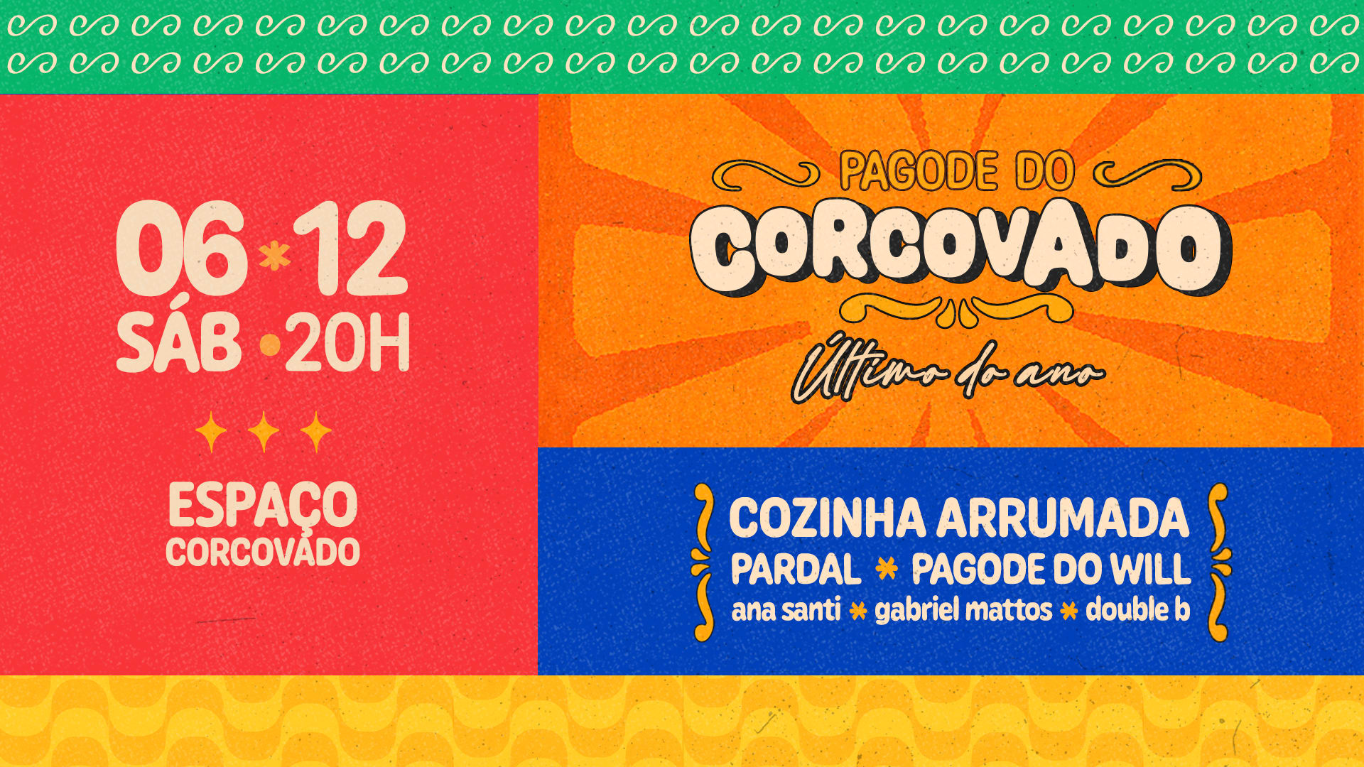 Pagode Do Corcovado • 06/12 • Cozinha, Pardal, Will & Dj’S Cover
