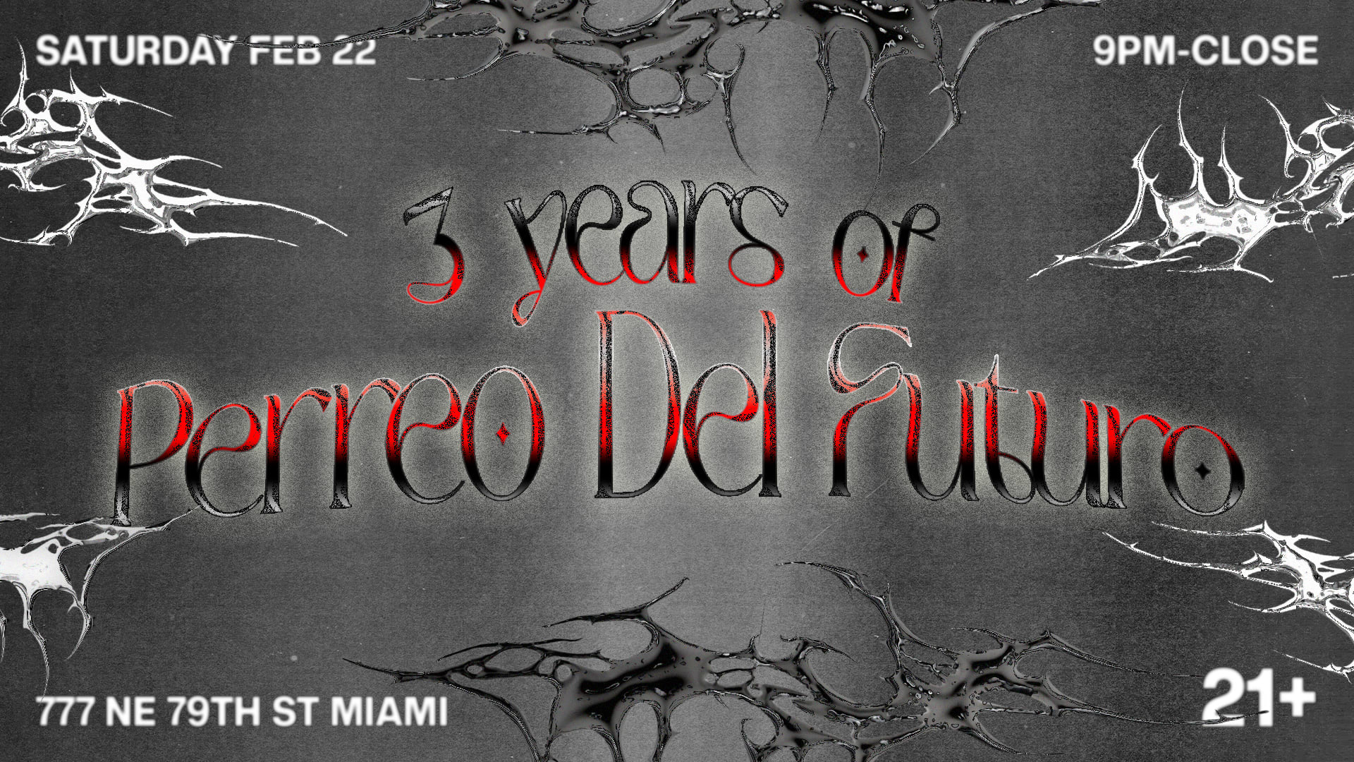 3 Years Of Perreo Del Futuro Cover