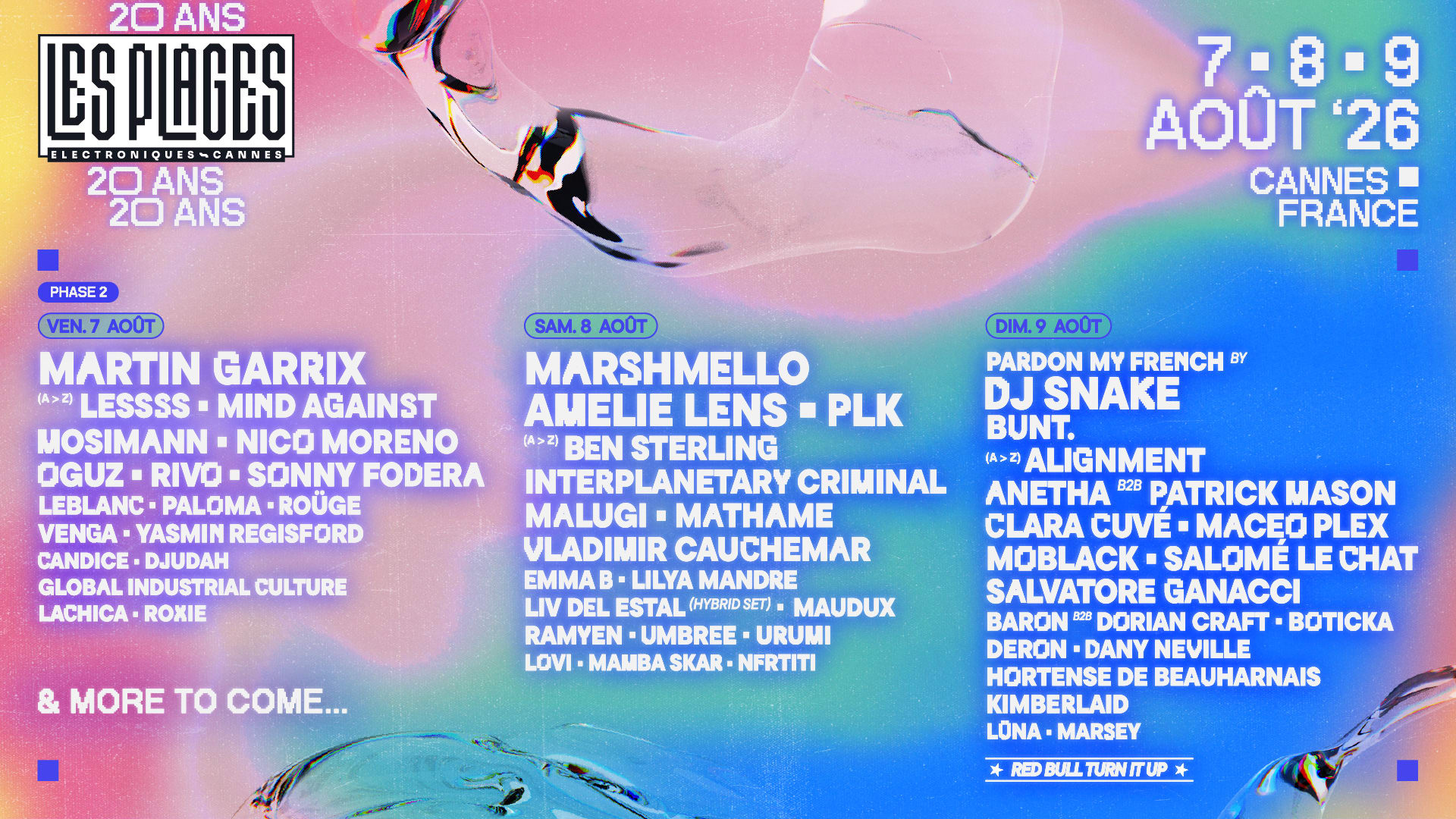 Les Plages Electroniques 2026 Cover