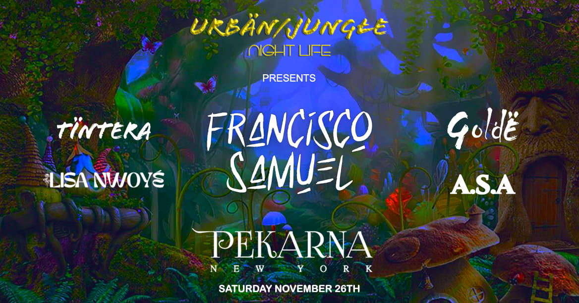 Urban Jungle Nightlife Presents Cover