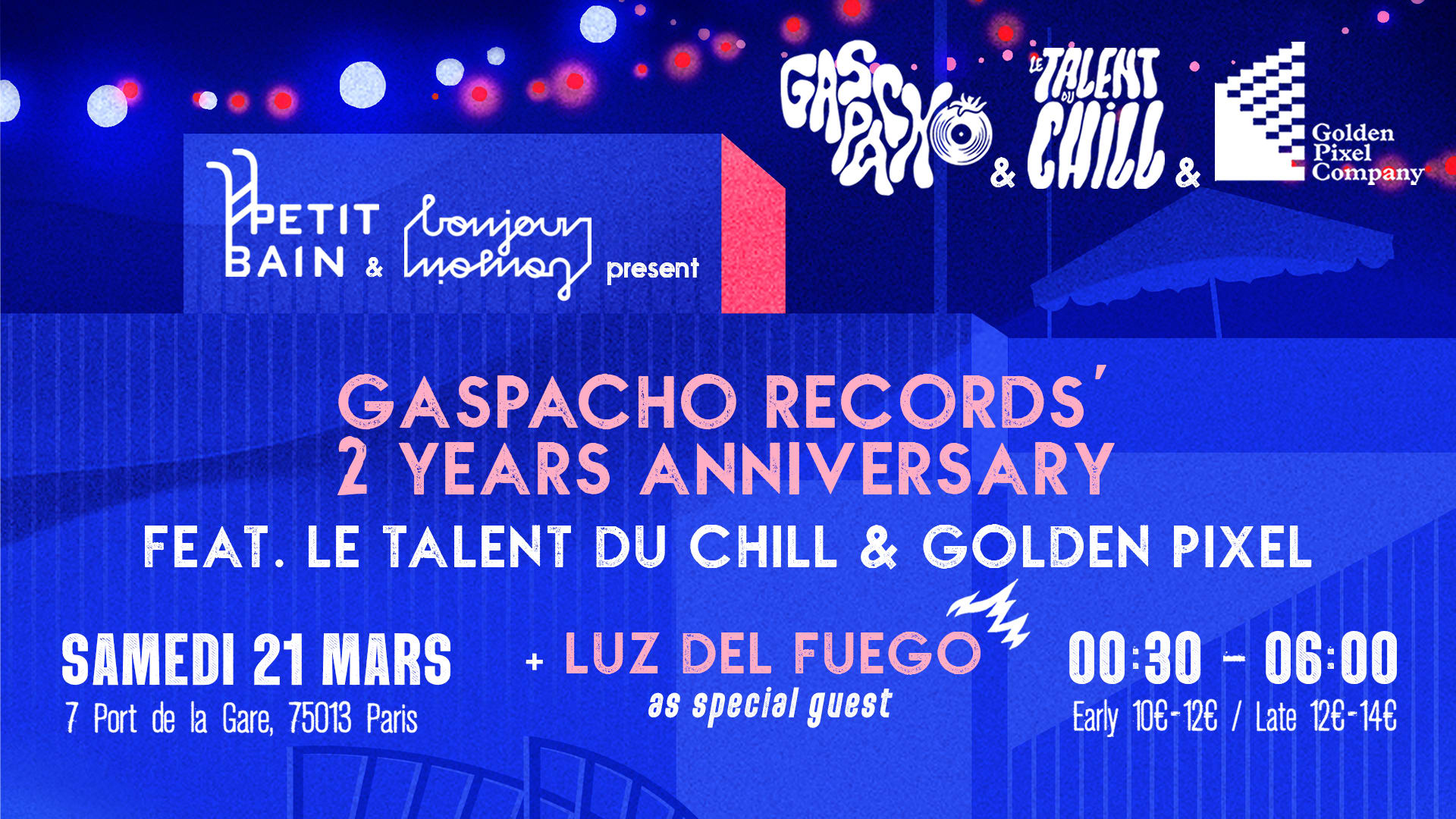 Gaspacho Records X Le Talent Du Chill X Golden Pixel Cover