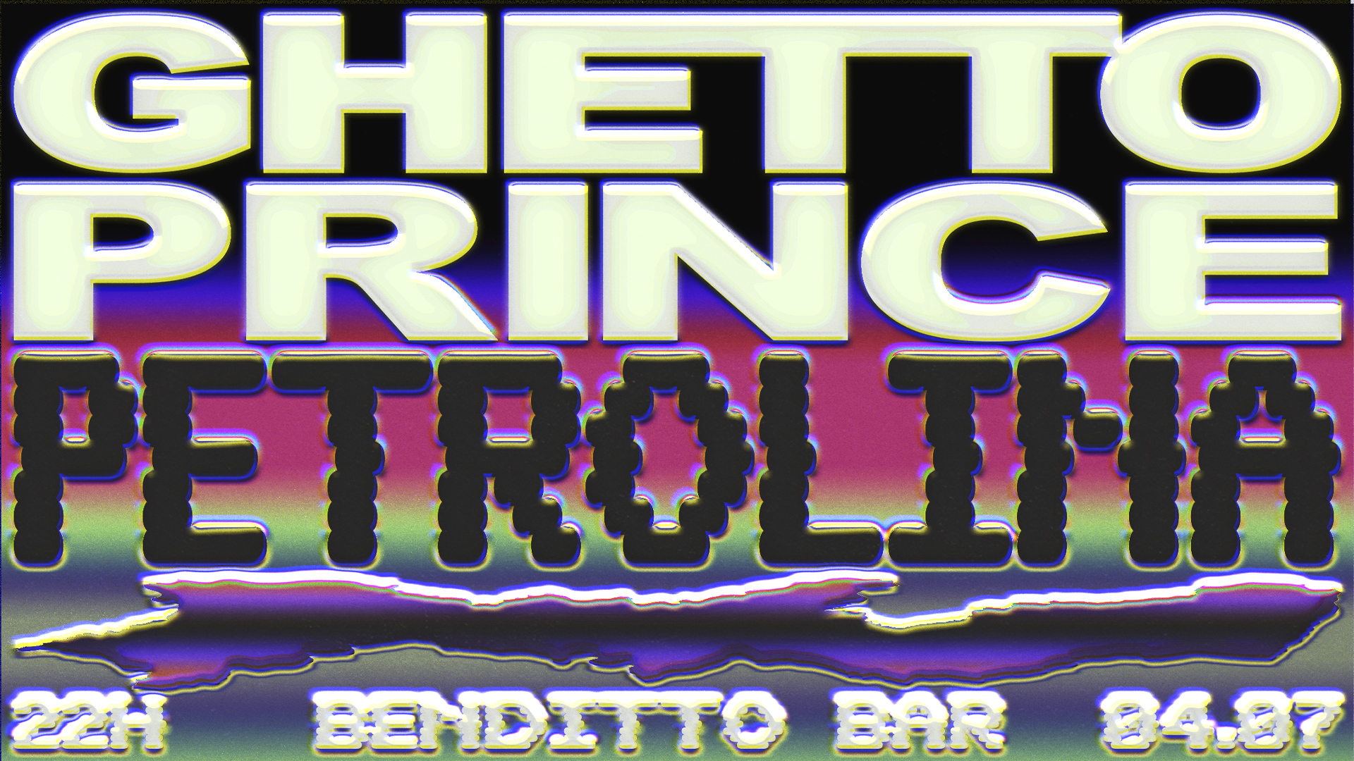 Ghetto Prince Tour Em Petrolina Cover