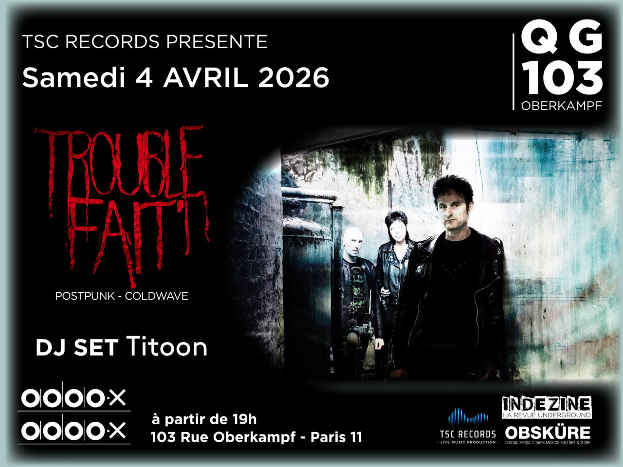 [Concerts] Trouble Fait' + Dj Titoon + Guest Cover