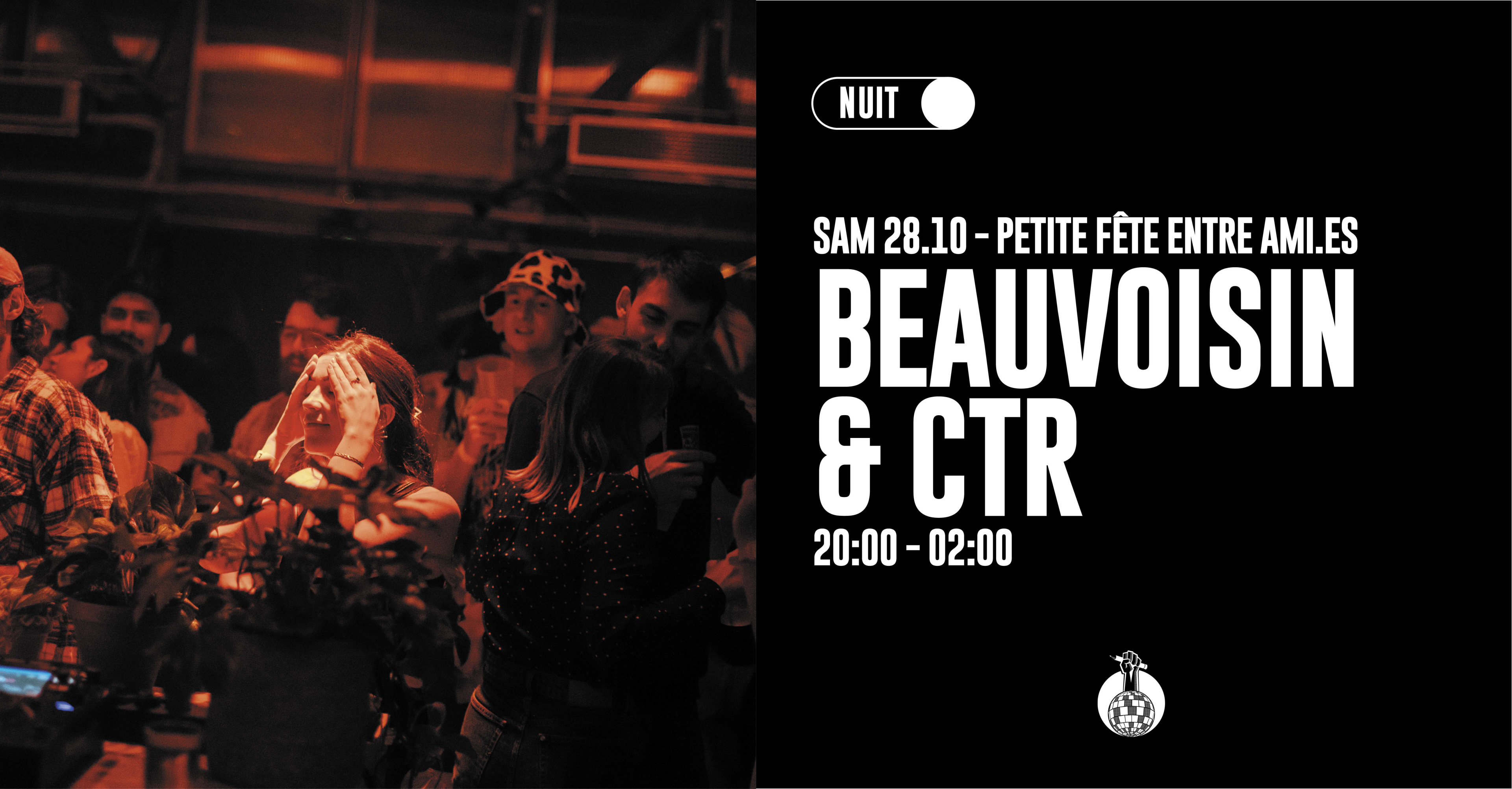 Petite Fête Entre Ami.Es : Beauvoisin & Ctr Cover