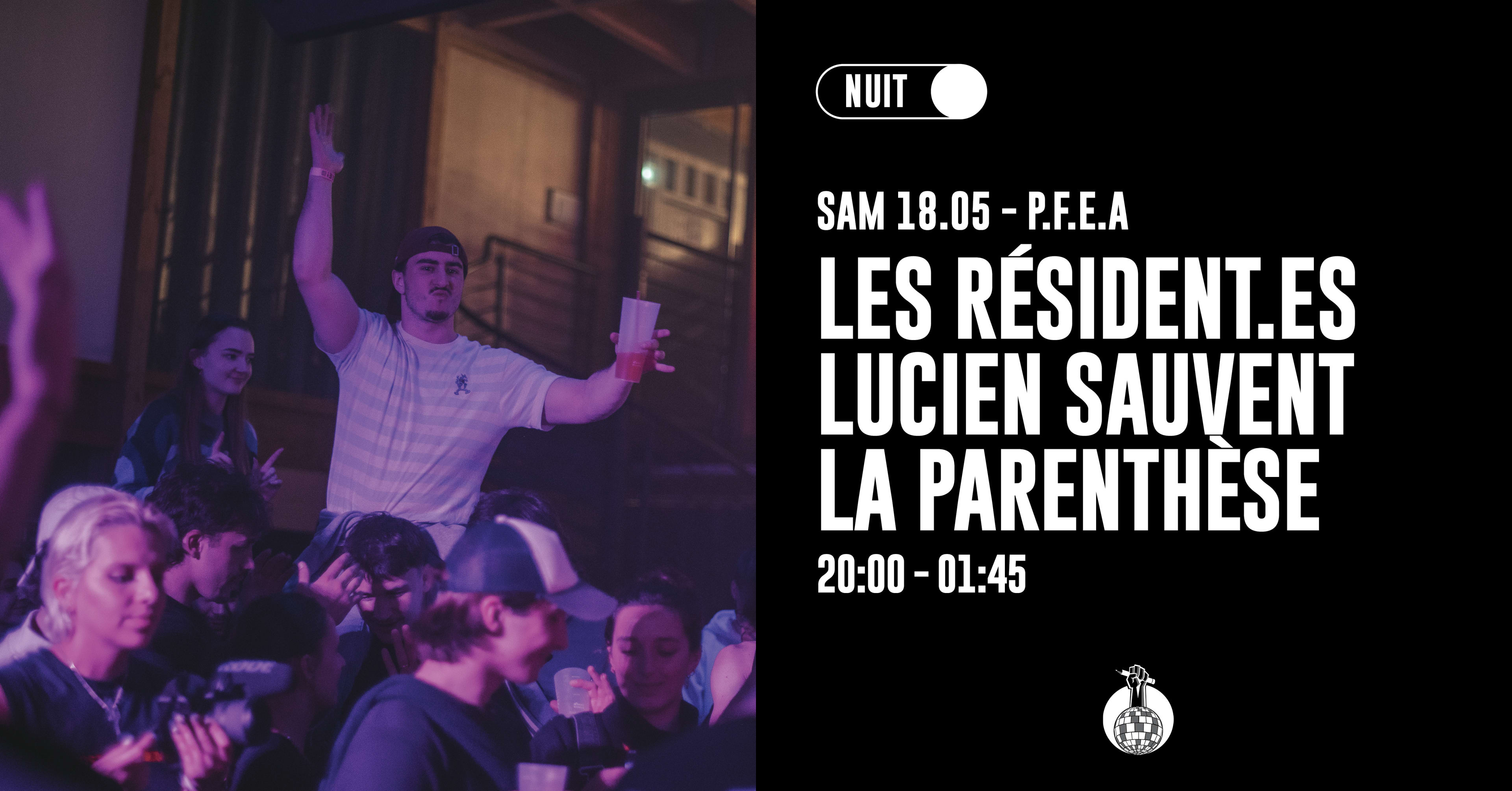 P.F.E.A - Les Résident·Es Lucien Sauvent La Parenthèse Cover