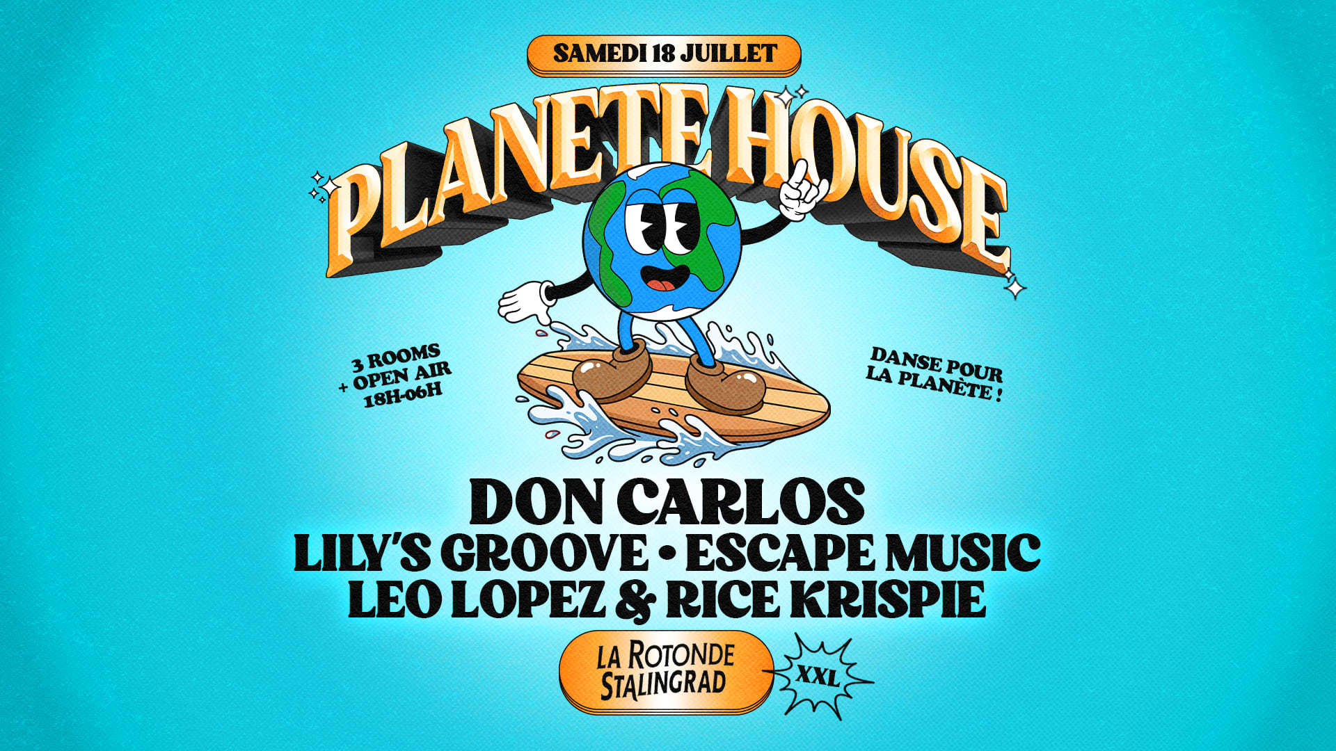 Planète House · Open-Air & Club Xxl Cover