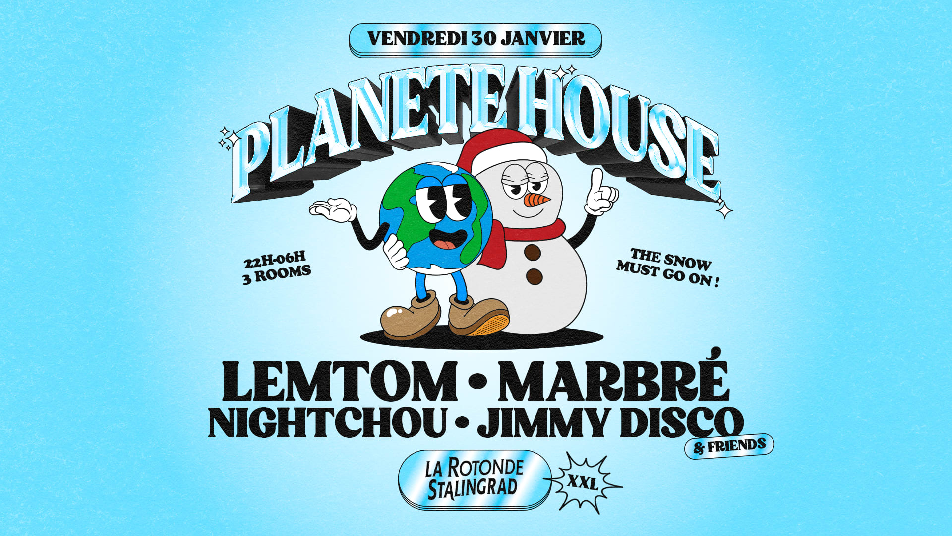 Planète House · Rotonde Xxl W/ Lemtom, Nightchou, Marbré Cover