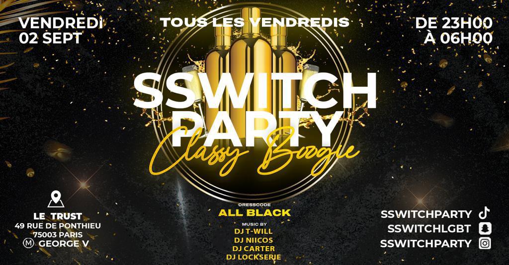 Sswitchparty - Friday Event Cover