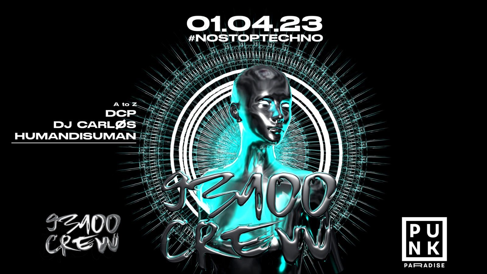 No Stop Techno #4 Cover