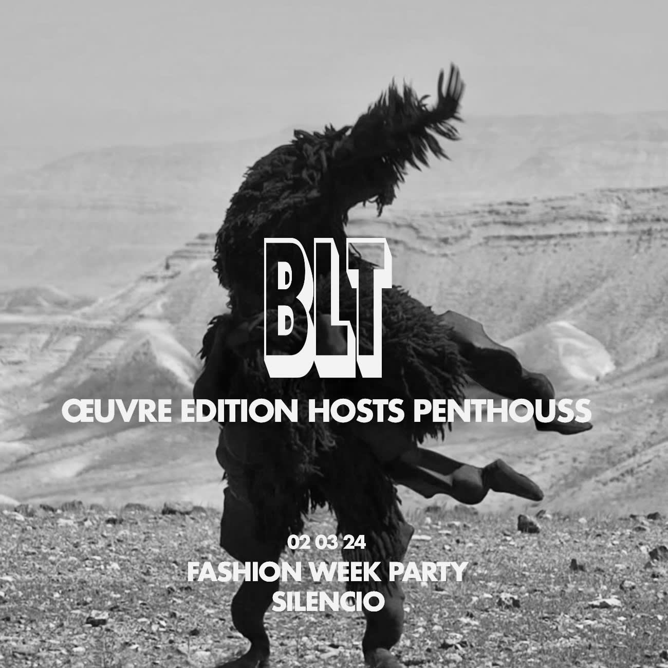 Blt Oeuvre Édition Hosts Pent’Houss Cover