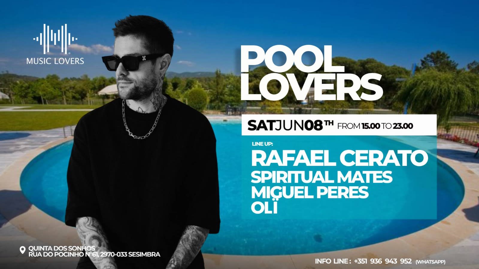 Pool Lovers With Rafael Cerato Cover