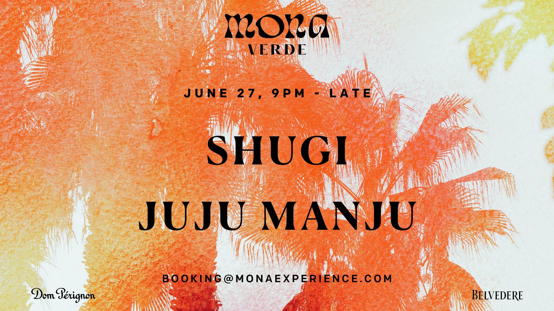 Juju Manju + Shugi X Mona Verde Cover