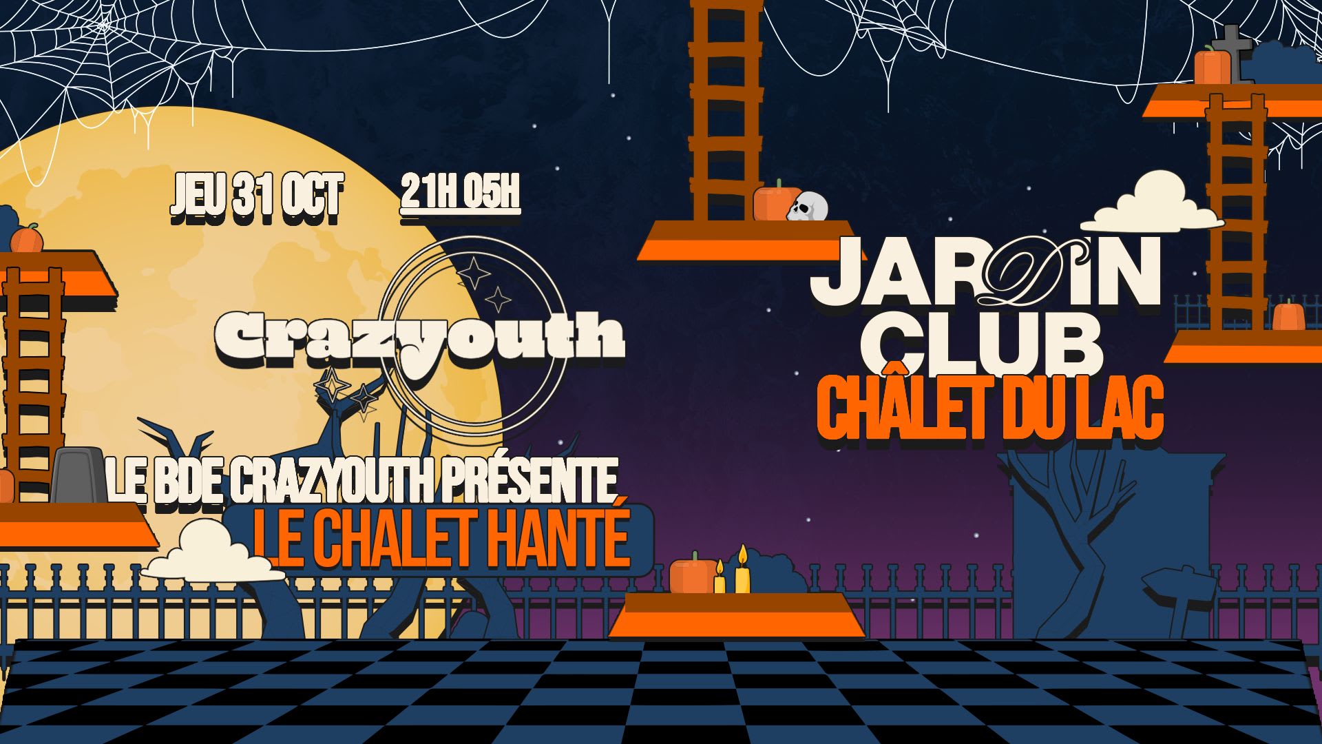 Le Chalet Hanté X Crazyouth - 31 Octobre Cover