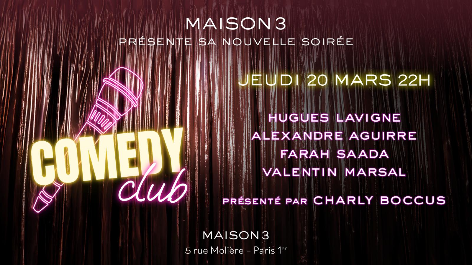 Cabaret Comedy Club Cover
