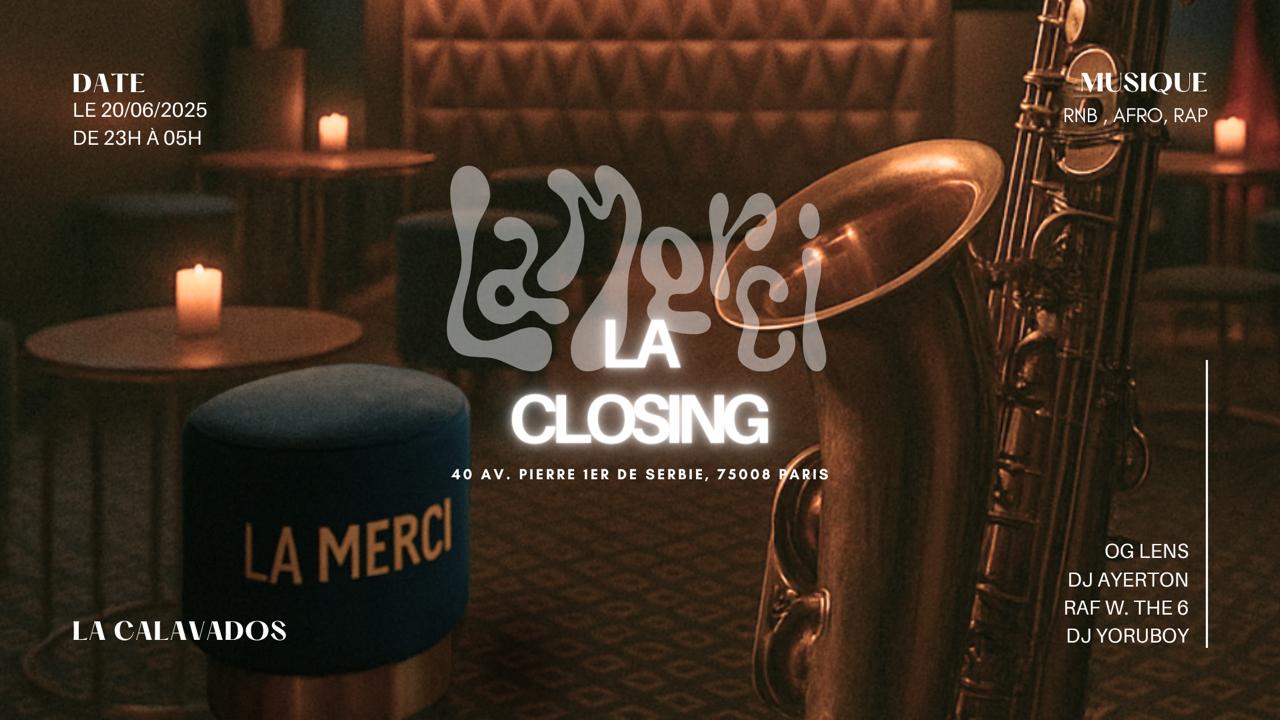 Lamerci #Closing Cover