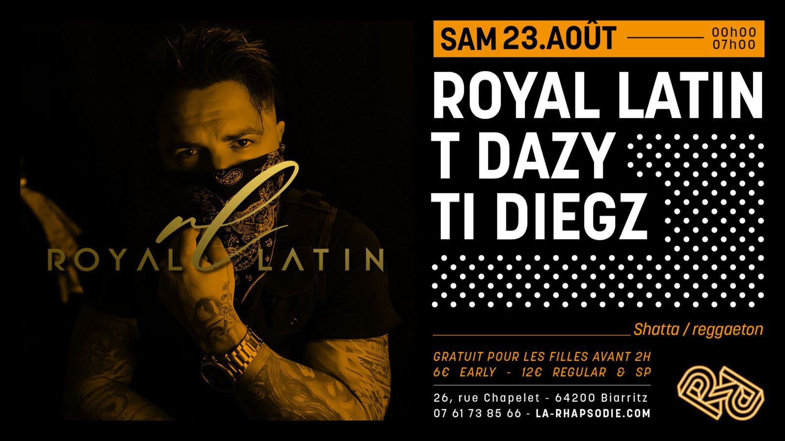 Royal Latin • T Dazy • Ti Diegz Cover