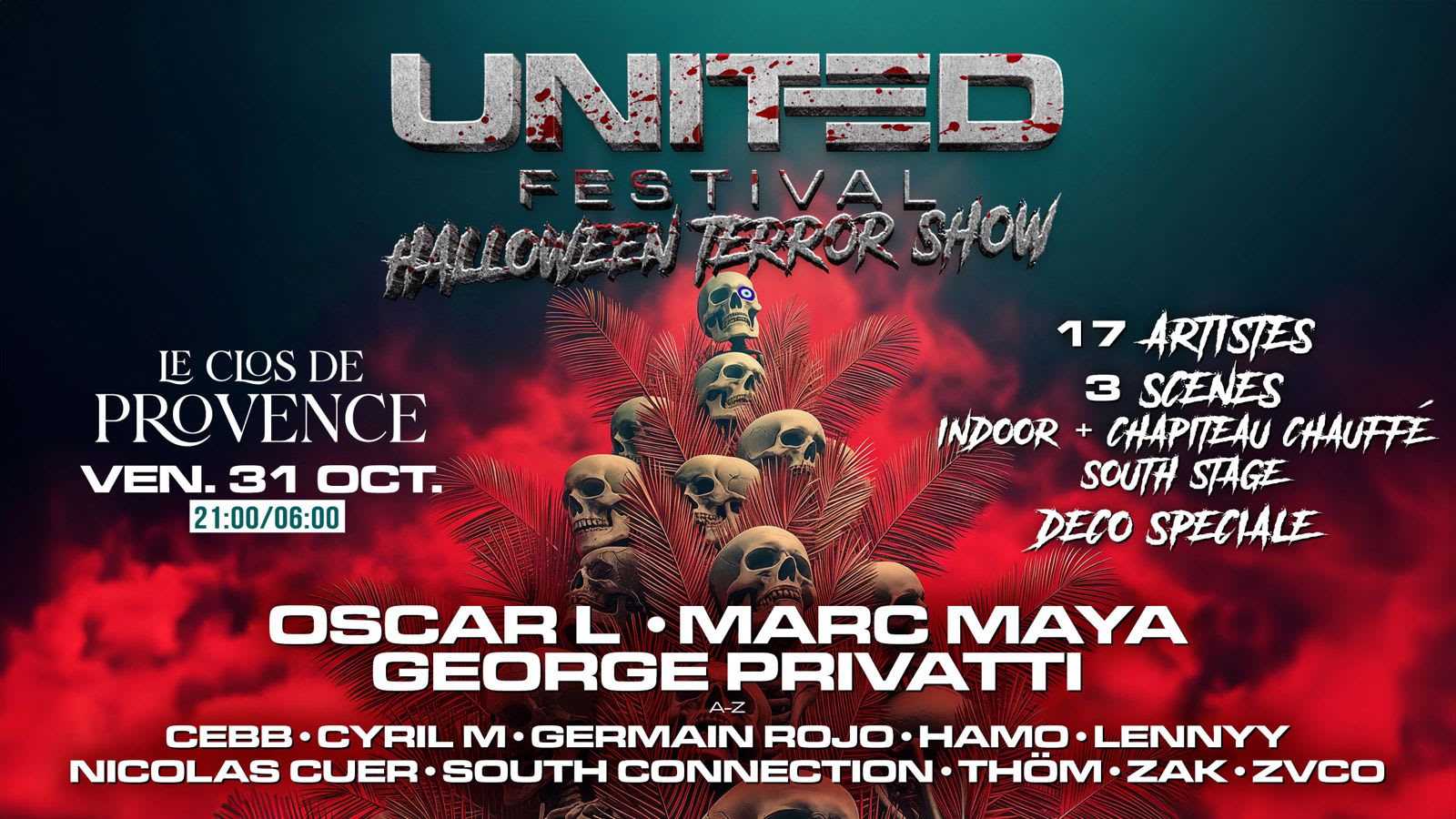 United Halloween Terror Show Cover