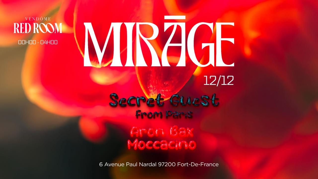 Mirage - Red Room (After Du Spot) : Secret Guest From Paris Cover
