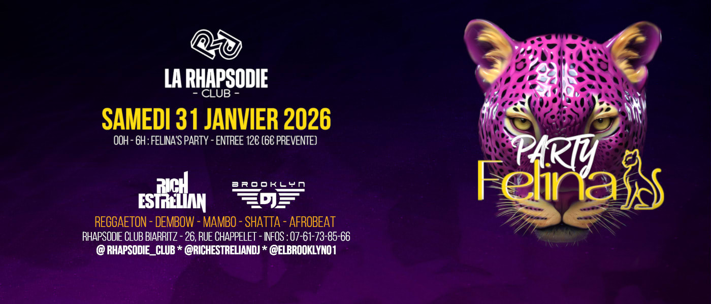 Party Felina : Rich Estrelian • Brooklyn Cover