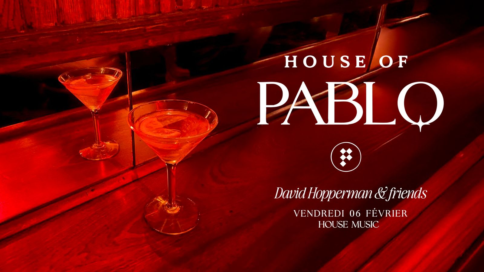 House Of Pablo I  Pablo Club I David Hopperman & Friends Cover