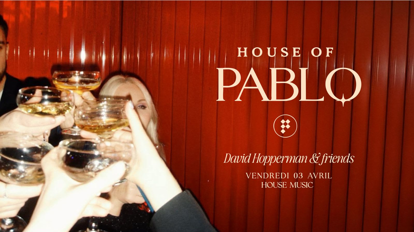 David Hopperman & Friends I House Of Pablo I The Pablo Club Cover